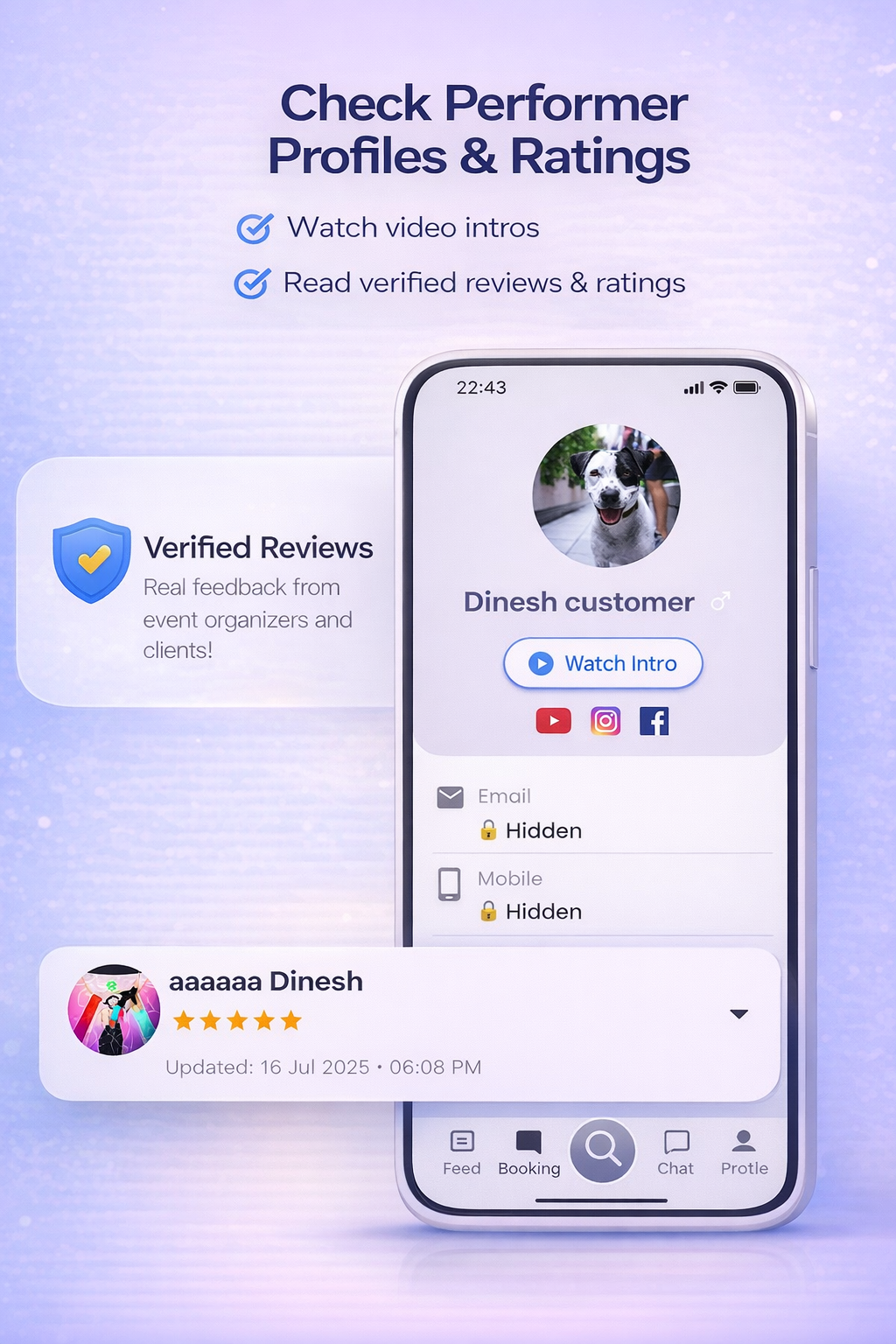 StageHunt App Preview